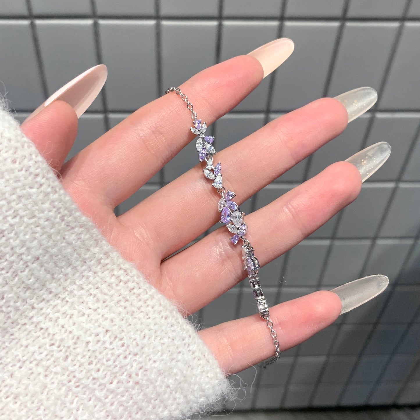 Bracelet Papillon Bleu Rêve Lumineux