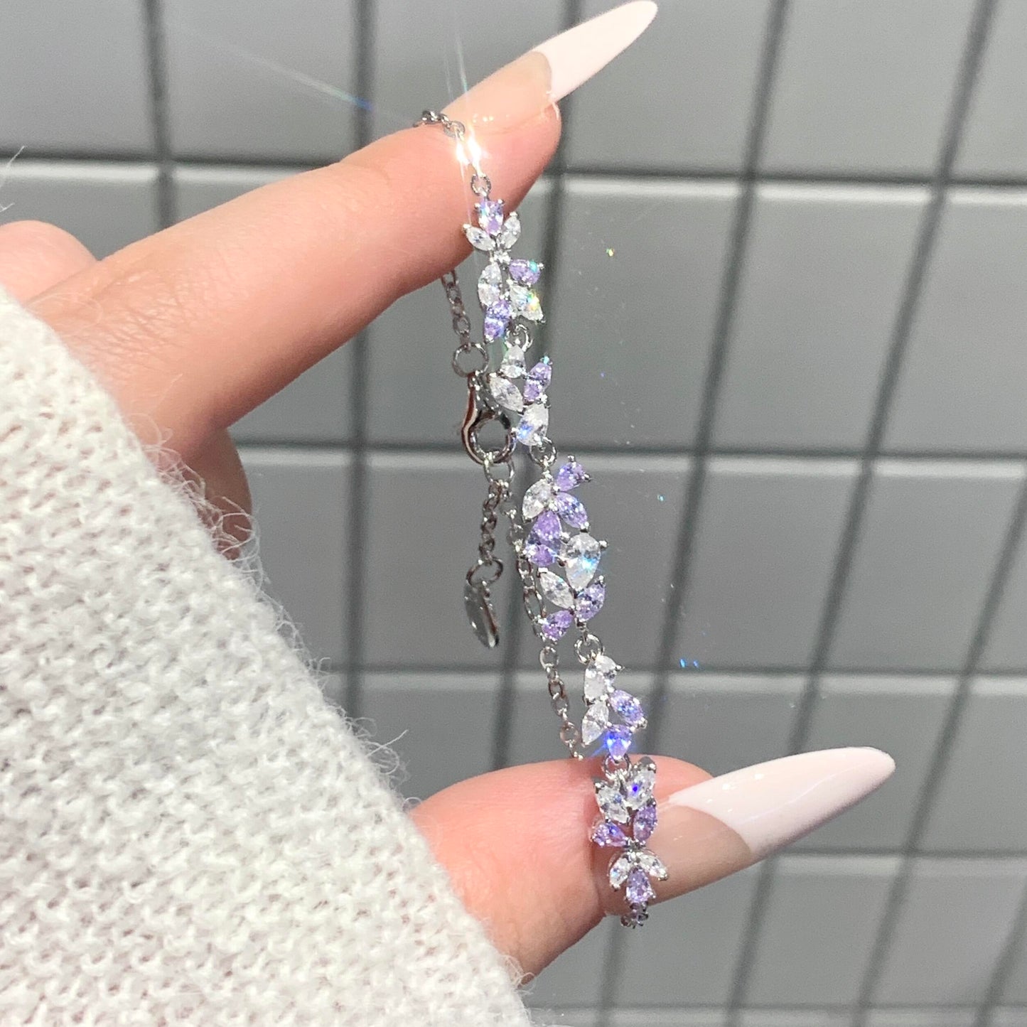 Bracelet Papillon Bleu Rêve Lumineux