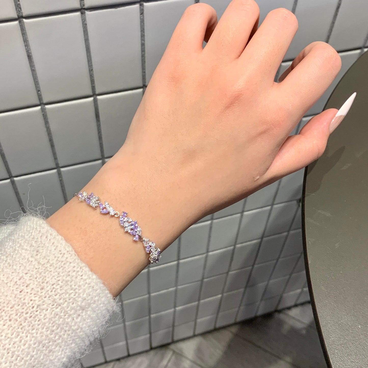 Bracelet Papillon Bleu Rêve Lumineux