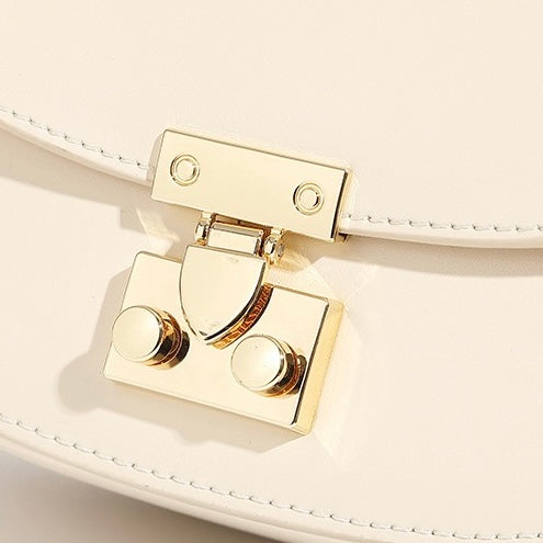 Elegante Satteltasche aus echtem Leder für Damen