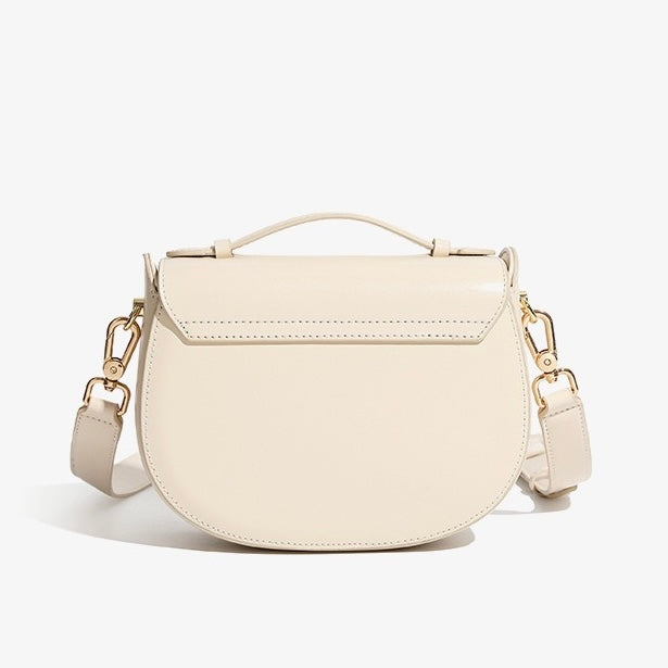 Elegante Satteltasche aus echtem Leder für Damen