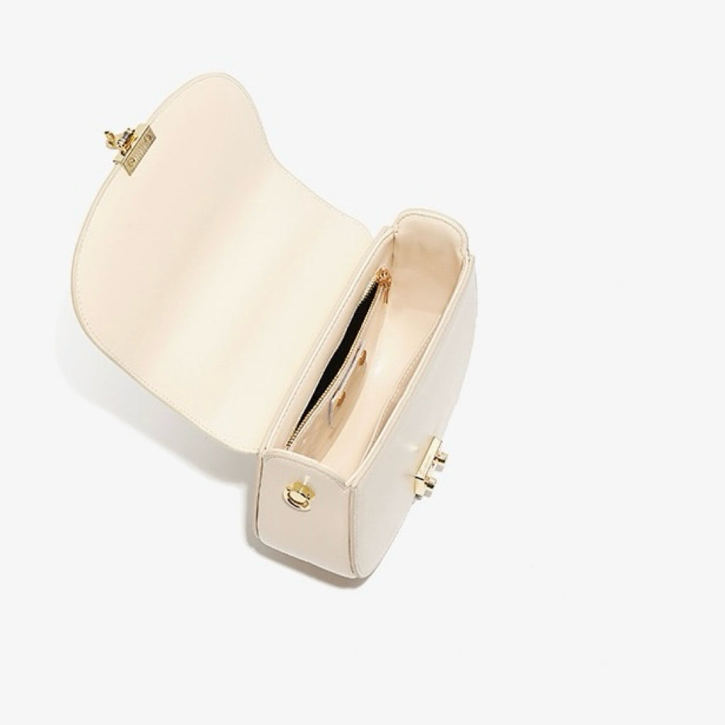 Elegante Satteltasche aus echtem Leder für Damen