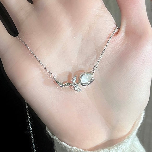 Collier Tulipe Jardin Éternel