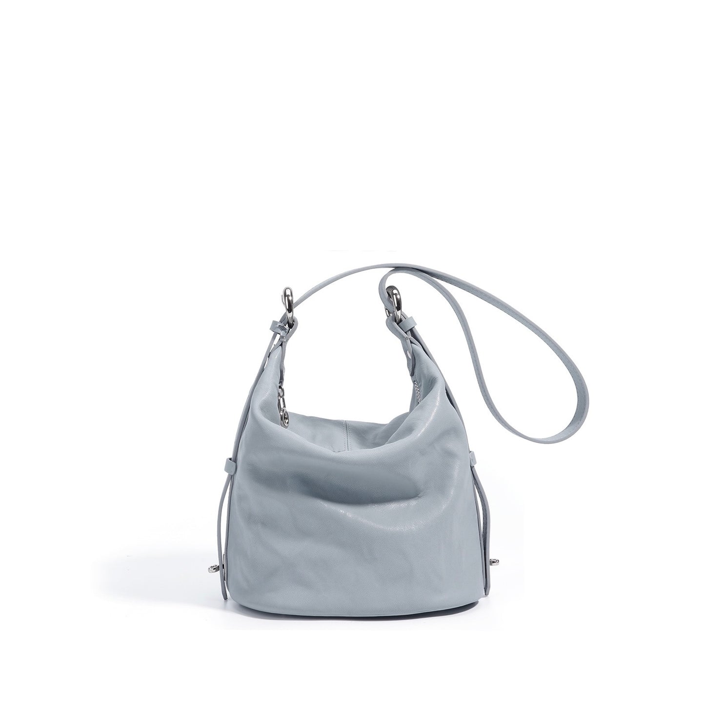 Women's Soft Genuine Leather Minimalist Crossbody Shoulder Bag