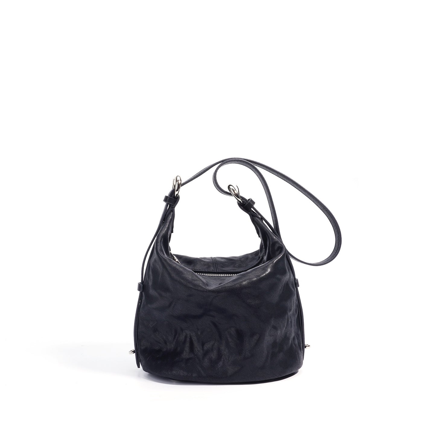 Women's Soft Genuine Leather Minimalist Crossbody Shoulder Bag