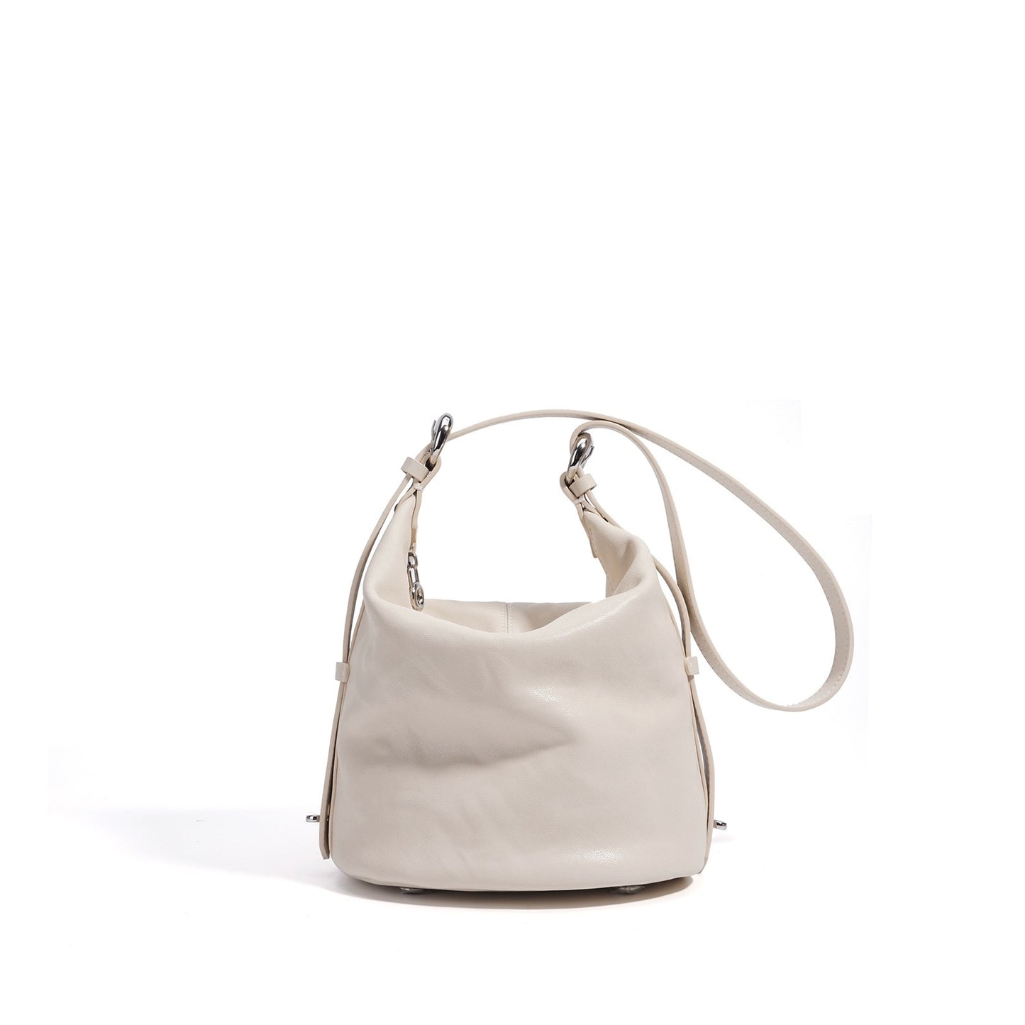 Women's Soft Genuine Leather Minimalist Crossbody Shoulder Bag
