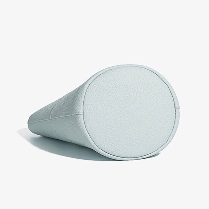 Minimalistische Umhängetasche aus echtem Leder für Damen