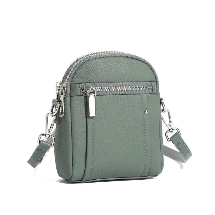 TOGO Rindsleder Crossbody Vielseitige modische Handy-Umhängetasche