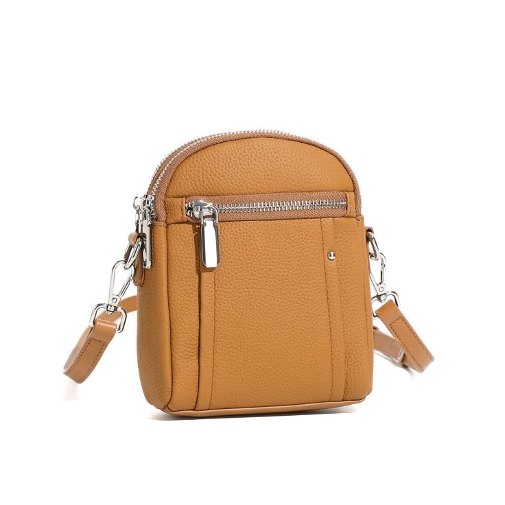 TOGO Rindsleder Crossbody Vielseitige modische Handy-Umhängetasche