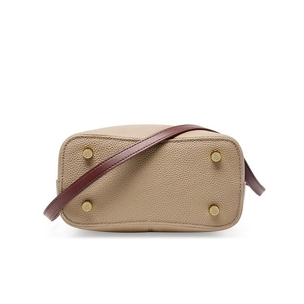 Elegante Damen Echtleder Umhängetasche