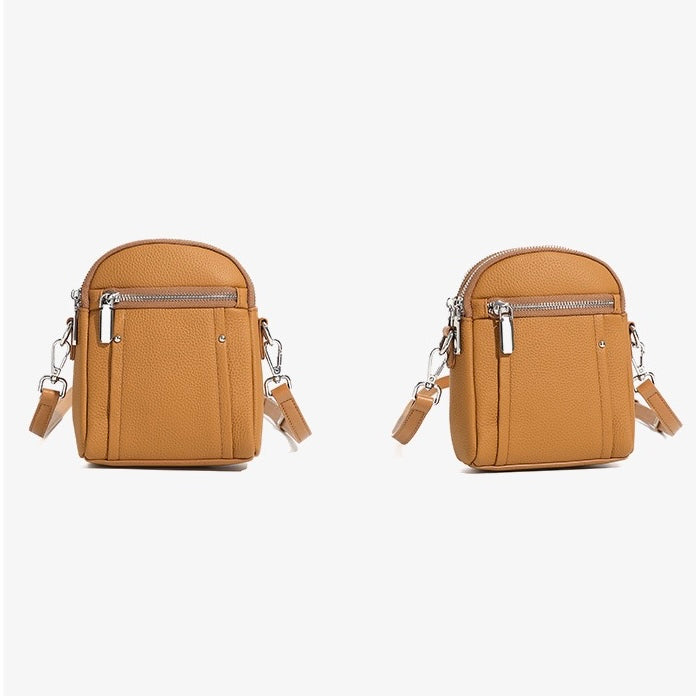 TOGO Rindsleder Crossbody Vielseitige modische Handy-Umhängetasche