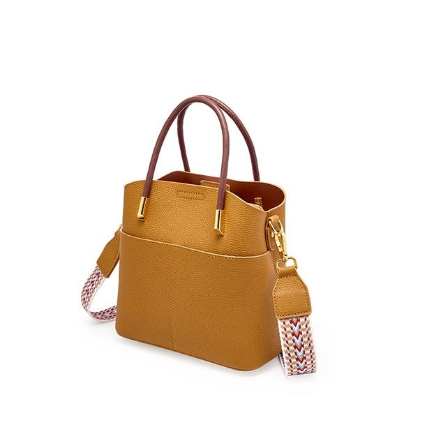 Elegante Damen Echtleder Umhängetasche