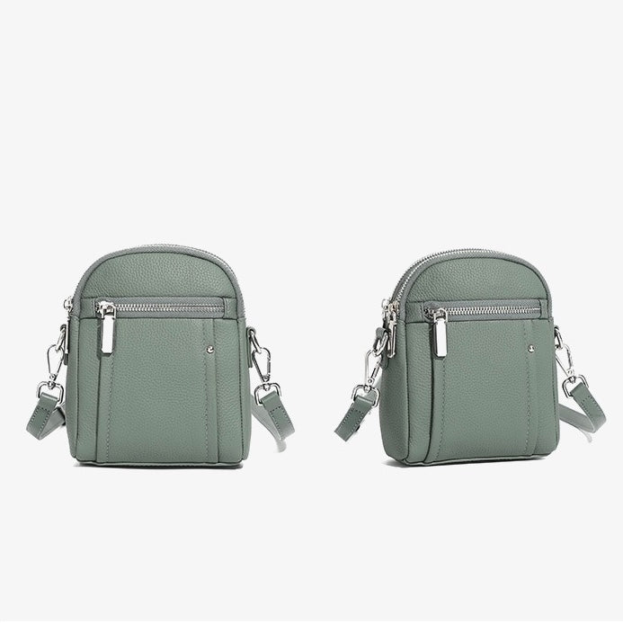 TOGO Rindsleder Crossbody Vielseitige modische Handy-Umhängetasche