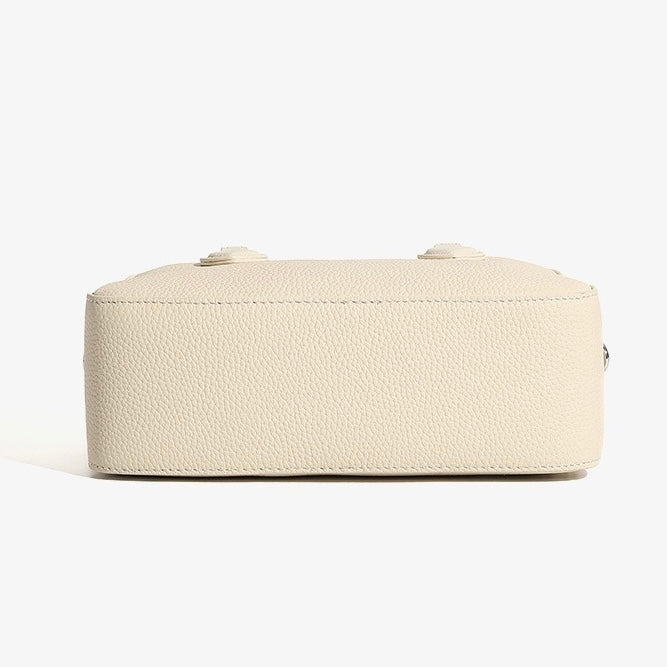 Damen-Boston-Tasche aus echtem Leder Premium Sense