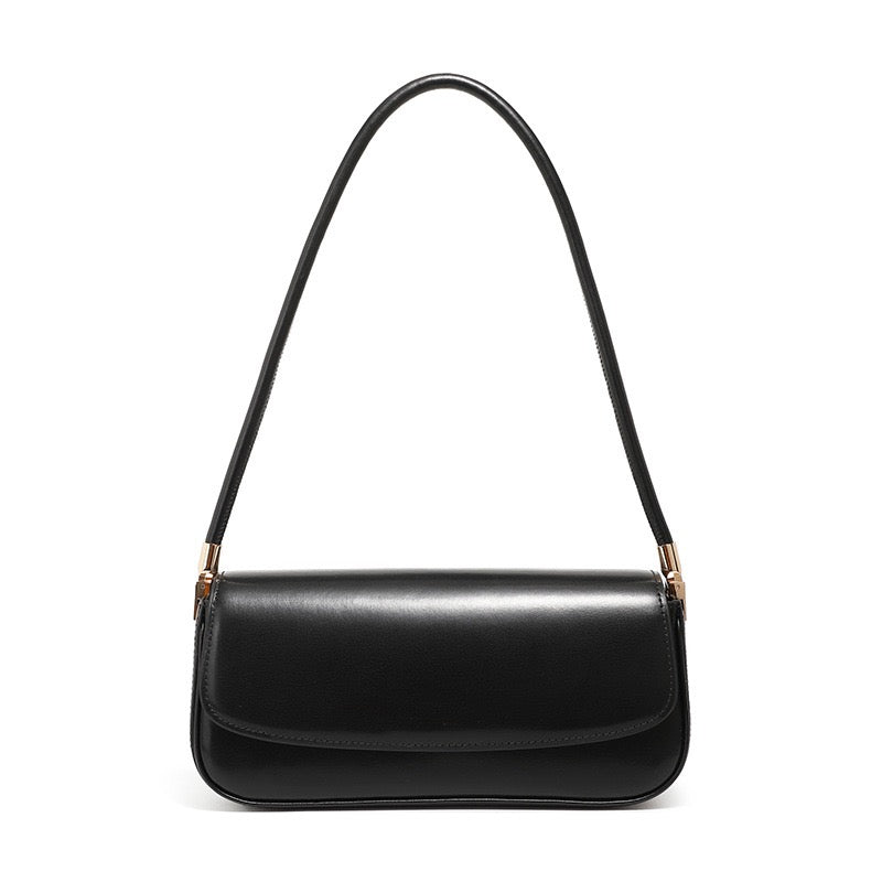Minimalistische Satteltasche aus echtem Leder für Damen – 2025 Commuter Edition
