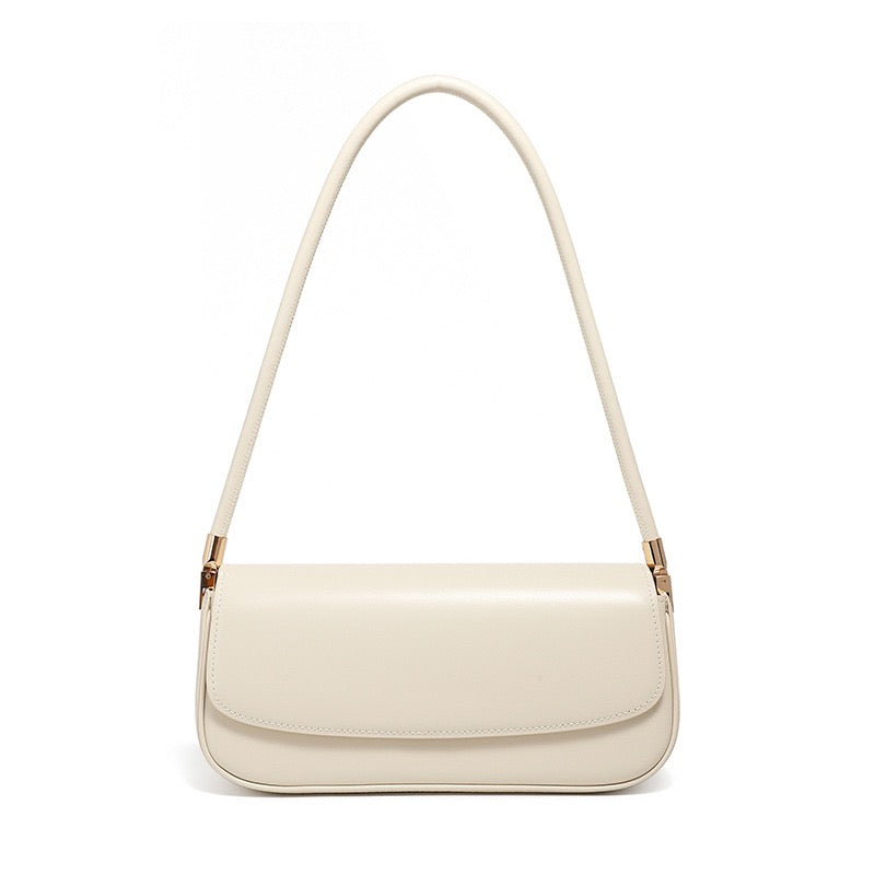 Minimalistische Satteltasche aus echtem Leder für Damen – 2025 Commuter Edition