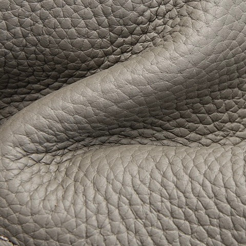 Damen-Umhängetasche aus echtem Leder mit Muschelkette