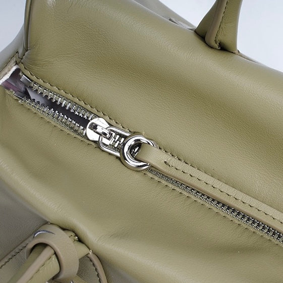 Frühling Sommer Französisch Stil Echtleder Kissen Schulter Baguette Tasche