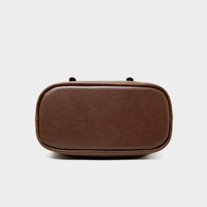 Top-Grain-Leder Vintage Fashion Kissen Handtasche Umhängetasche