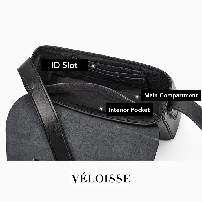 Bolso bandolera de hombro con caja tejida de cuero genuino para mujer en estilo minimalista