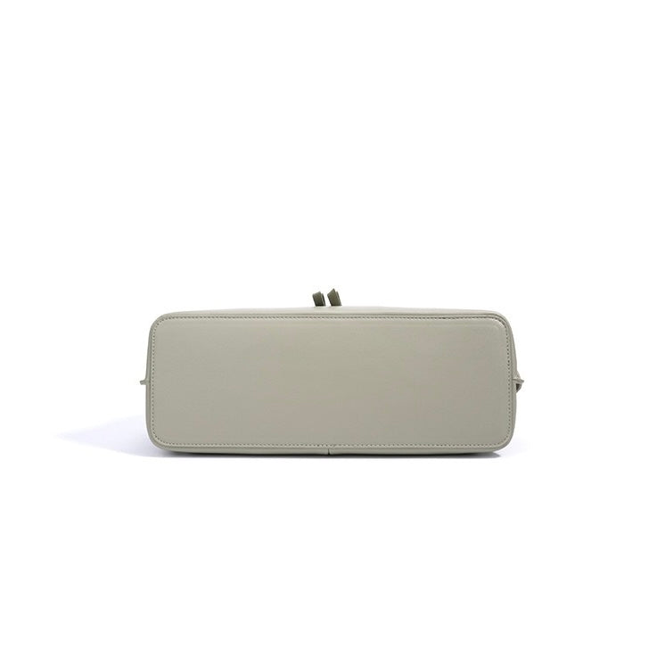 Women's Genuine Cowhide Minimalist Handheld Saddle Bag