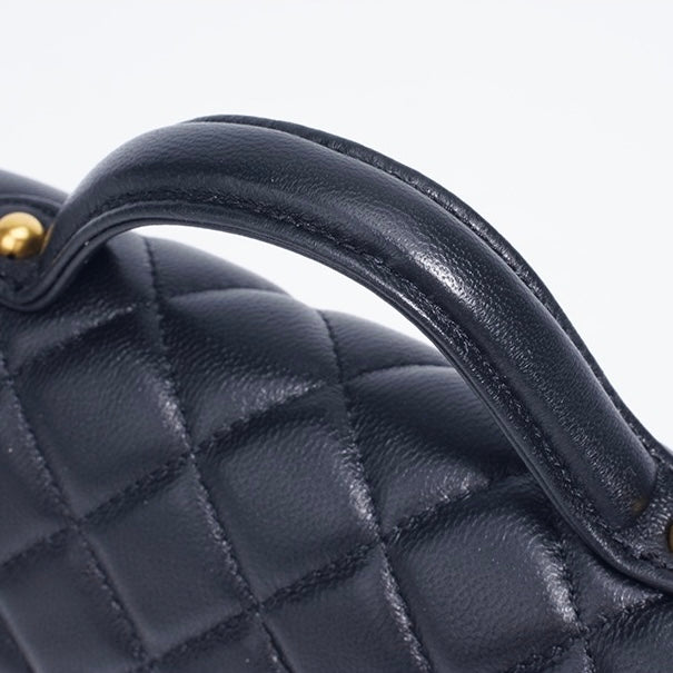 Damen-Umhängetasche mit gestepptem Karomuster und Kettenverschluss, kleine quadratische Tasche