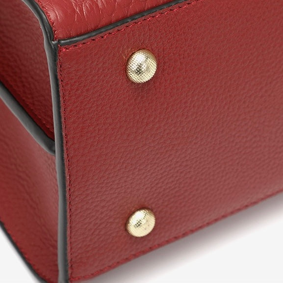 Sac fourre-tout classique en cuir véritable pour femme