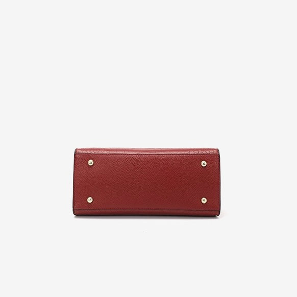 Sac fourre-tout classique en cuir véritable pour femme