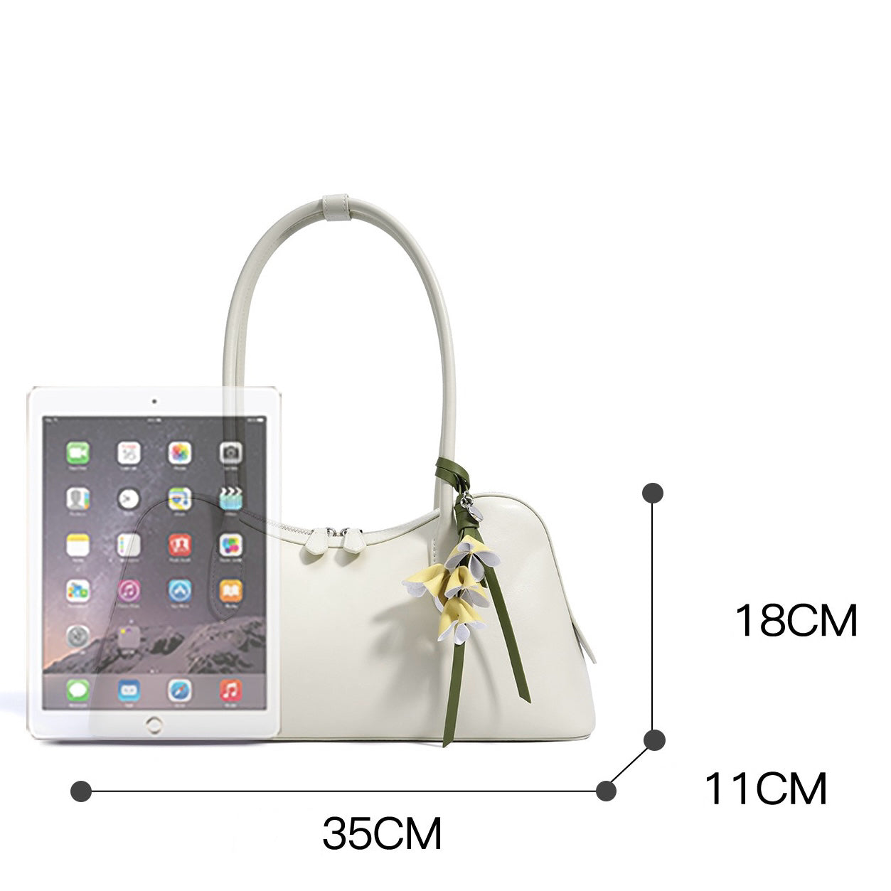 Vielseitige Anhänger Nische Casual Große Kapazität Single Schultertasche