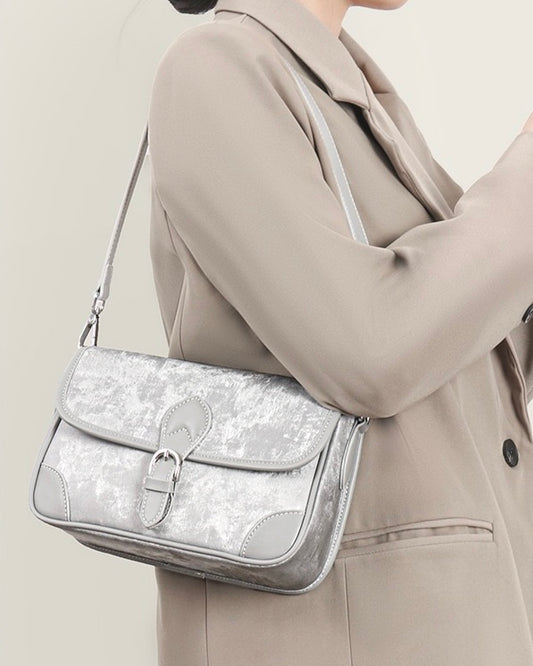 Satchel de cuero genuino Lumina