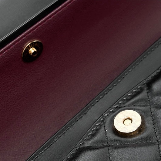 Geantă de umăr crossbody pentru femei, din piele naturală, cu model matlasat, inspirată