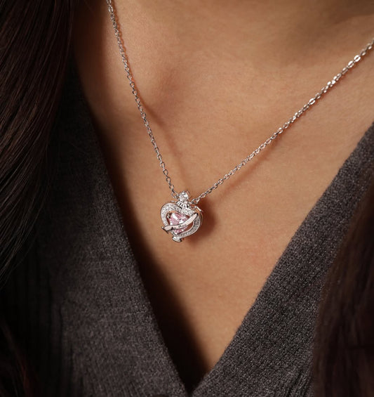 Ozeanblaues Meerjungfrauentropfen-Halsband