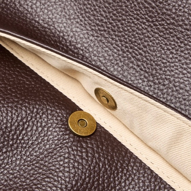 Women's Retro Genuine Leather Soft Minimalist Casual Tote Bag