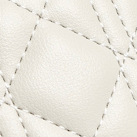 Exquisito bolso mini de cuero genuino para mujer con cadena de bolas dorada