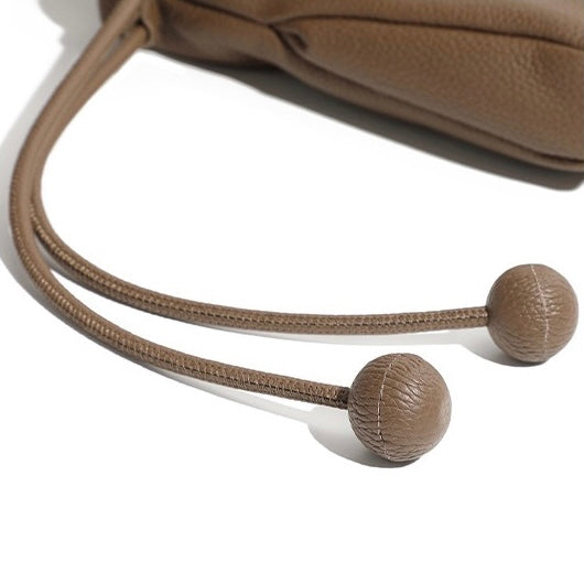 Minimalist Asymmetric Design Slouchy Horn Shaped Shoulder Crossbody Bag