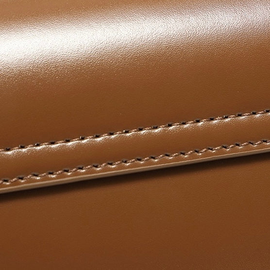 Women's Genuine Leather Shoulder Crossbody Baguette Bag