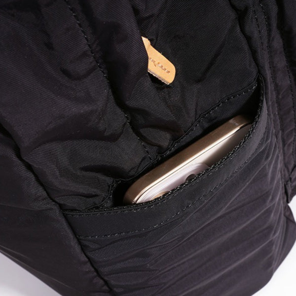 Minimalist Nylon Spacious Capacity Zipper Backpack