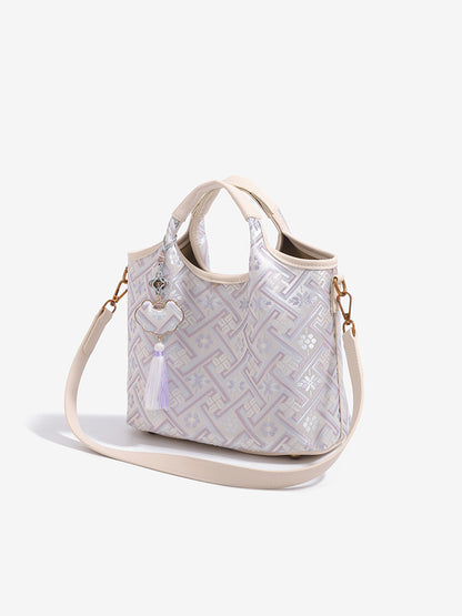 Muted Gentle Vegan Eco-Leather Mini Tote Clutch Bag
