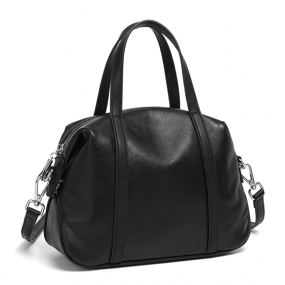 Women’s Genuine Leather Boston Pillow Bag