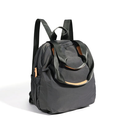 Urban Nylon Spacious Capacity Zipper Backpack