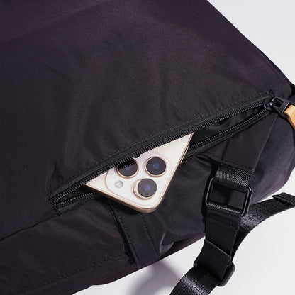 Minimalist Nylon Spacious Capacity Zipper Backpack