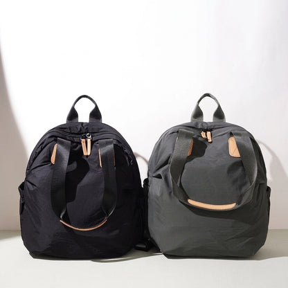 Urbaner geräumiger Nylon-Rucksack mit Reißverschluss