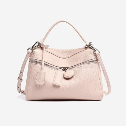 Chic Genuine Leather Square Pillow Clutch Bag