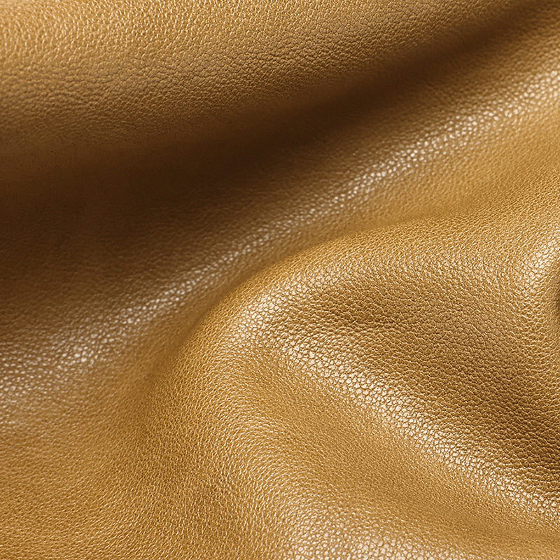 Supple Slouchy Genuine Leather Crescent Hobo Clutch Bag