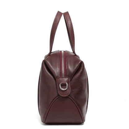 Women’s Genuine Leather Boston Pillow Bag