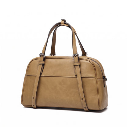 Mellow Rustic Genuine Leather Boston Clutch Bag