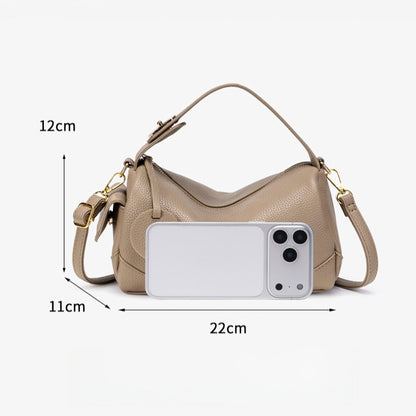 Casual Vegan Eco-Leather Boston Clutch Bag