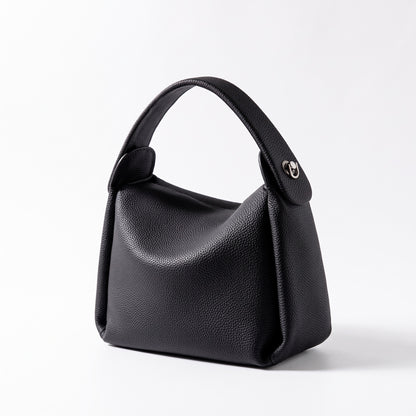 Borsa a tracolla morbida per sigarette in vera pelle da donna