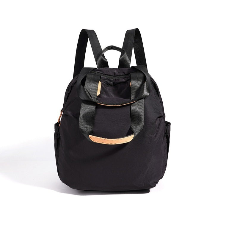 Urban Nylon Spacious Capacity Zipper Backpack