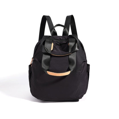 Urban Nylon Spacious Capacity Zipper Backpack